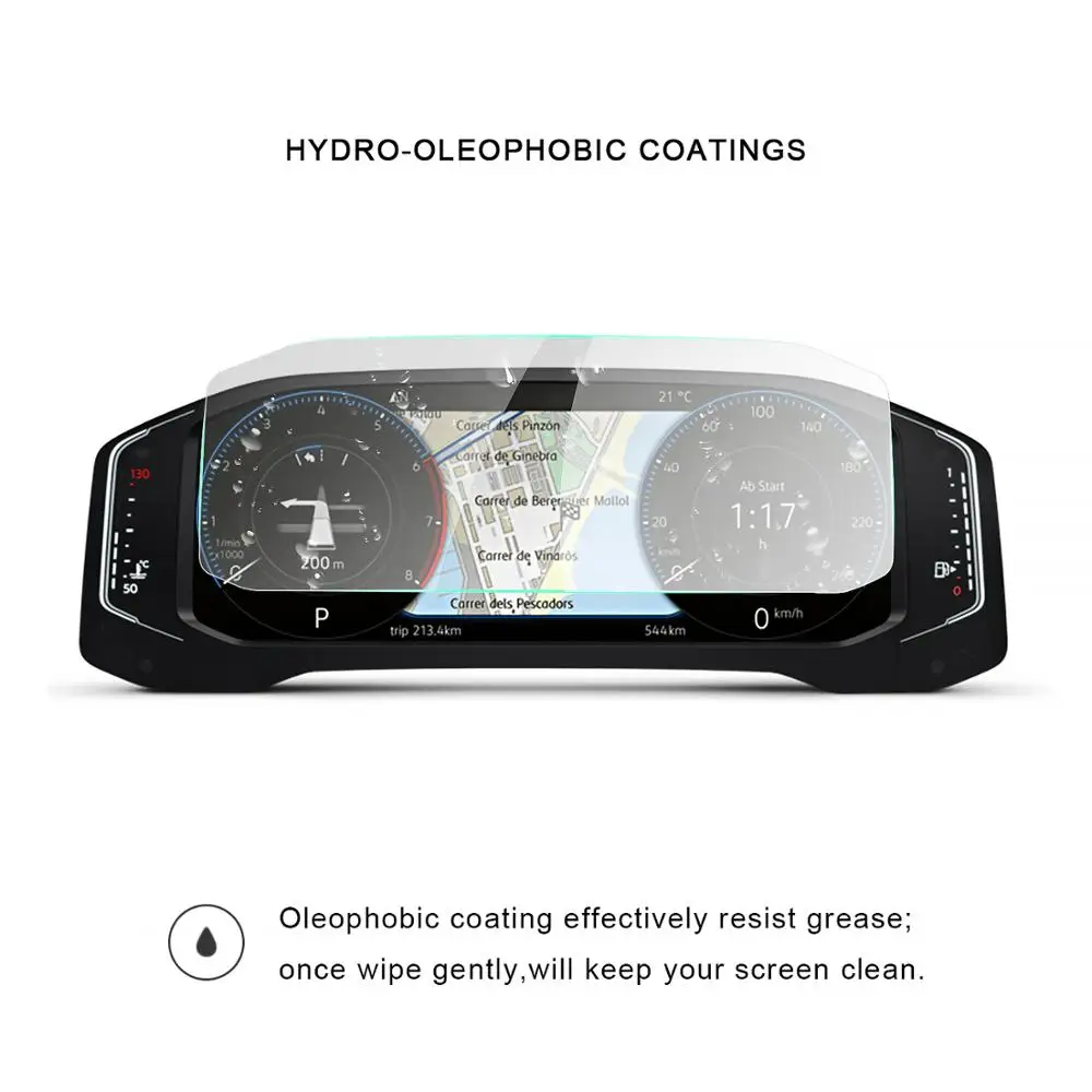 Экран ruiya протектор 2019 Volkswagen Tiguan Active Info дисплей 10 25 дюймовый ЖК экран приборной