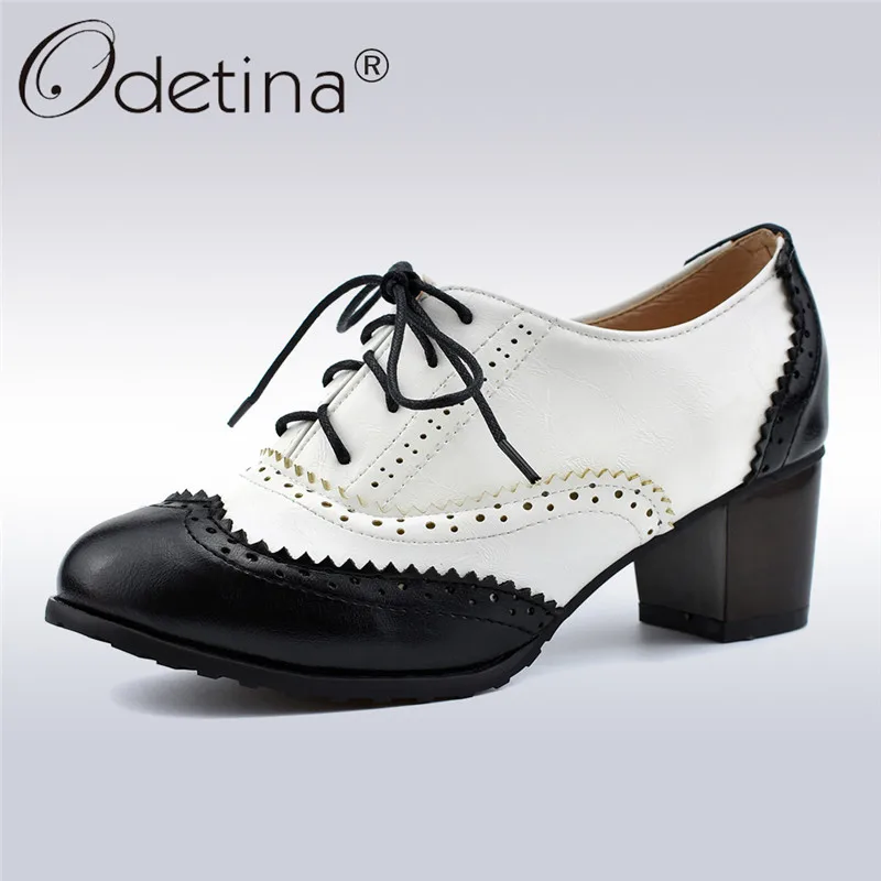 two tone oxfords womens