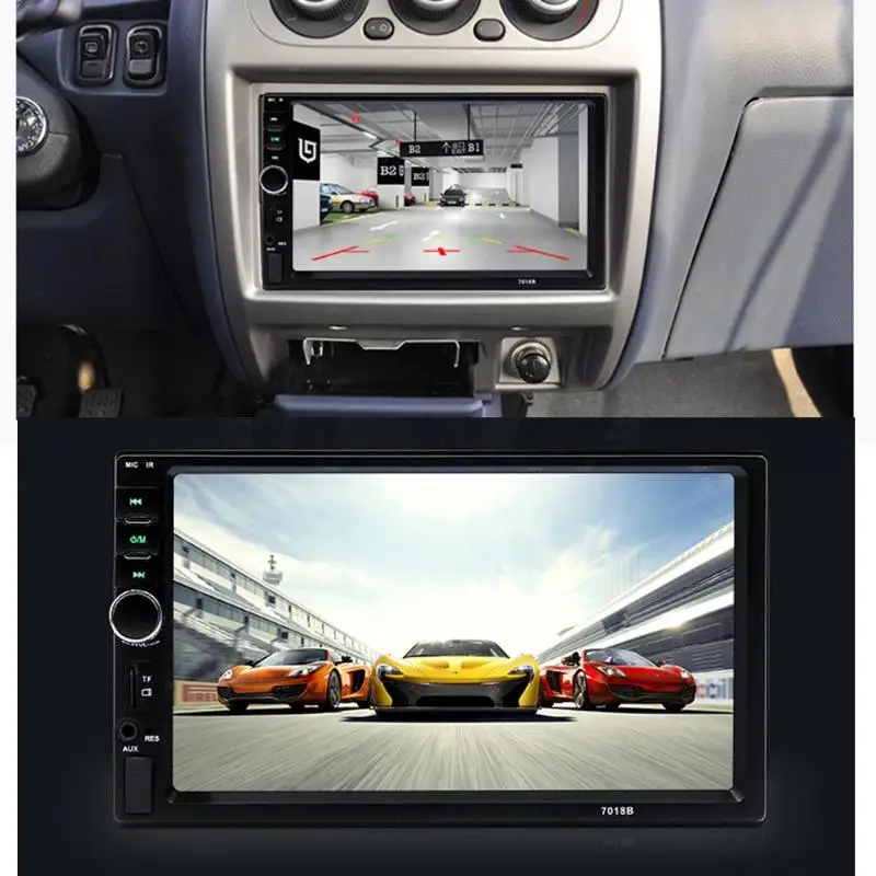 

VODOOL 7 inch Car MP5 Player HD Radio Call Bluetooth Hand-free Supply with Rear View Camera Player High Quality