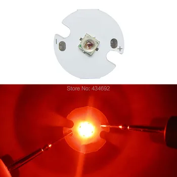 

10PCS/LOT Original Epileds LED 1W 3W 16mm High Power Red 620nm - 630nm Blue 460nm - 470nm LED Emitter Bulb Lamp Light DIY