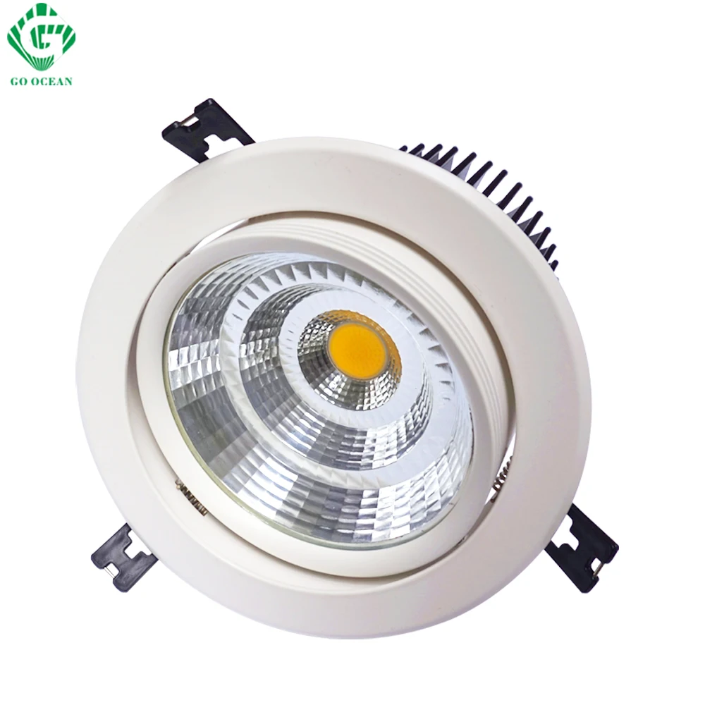Светодиодные светильники Downlight 7W 10W 12W 15W 20W 30W 40W 50W Round Встраиваемые потолочные с