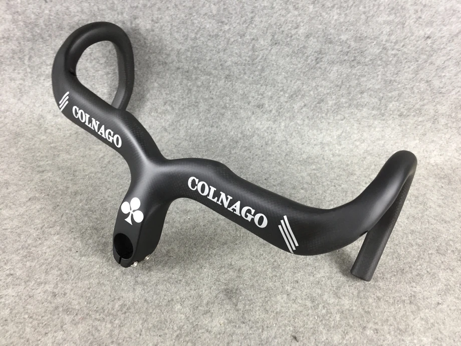 Глянцевый матовый руль Colnago c59 c60 c64, полностью углеродный руль для шоссейного велосипеда, углеродный руль для велосипеда, черная, красная, белая, золотая