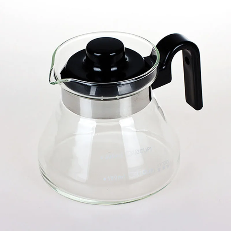 Fire Pot Tea glass Coffee Pot, Juice Pot Heated directly Borosilicate