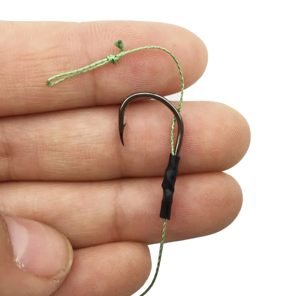 8 Pcs/4Pack Carp Fishing Hook Link Ready Made Hair Combi Rig Teflon Hook Ready Tied 7/8 /9/ 10 /11/12 # 8 Pcs/4Pack Carp Fishing Hook Link Ready Made Hair Combi Rig Teflon Hook Ready Tied 7/8 /9/ 10 /11/12 #