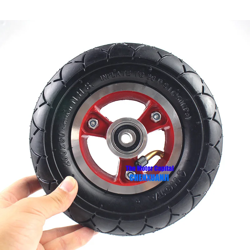 Mobility Scooter tire 200 x 50 (8x2) Solid Tire 200X50 Fits Gas Scooter