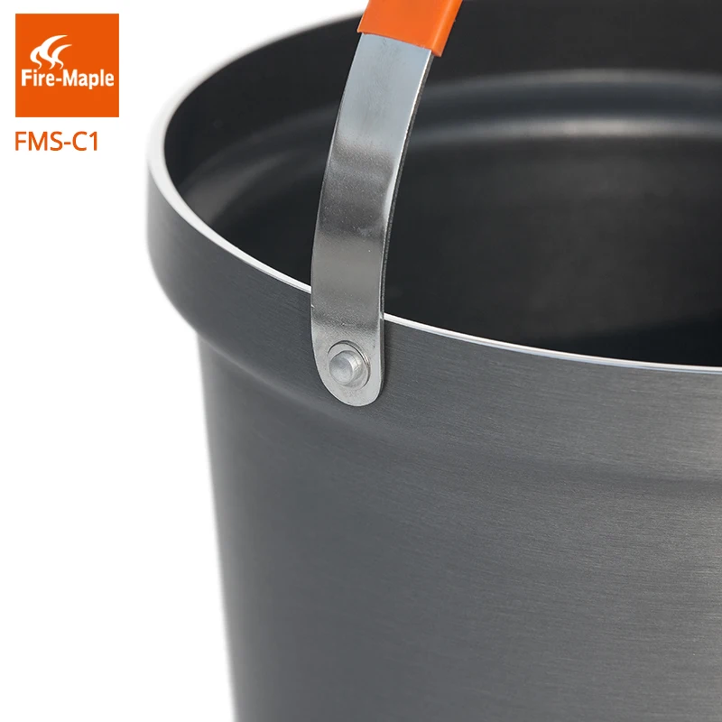 Fuego-de fiesta arroz cocinar 3L portátil Pot Camping al aire libre de cocina Picnic utensilios de cocina fuego 1140G FMC-C1
