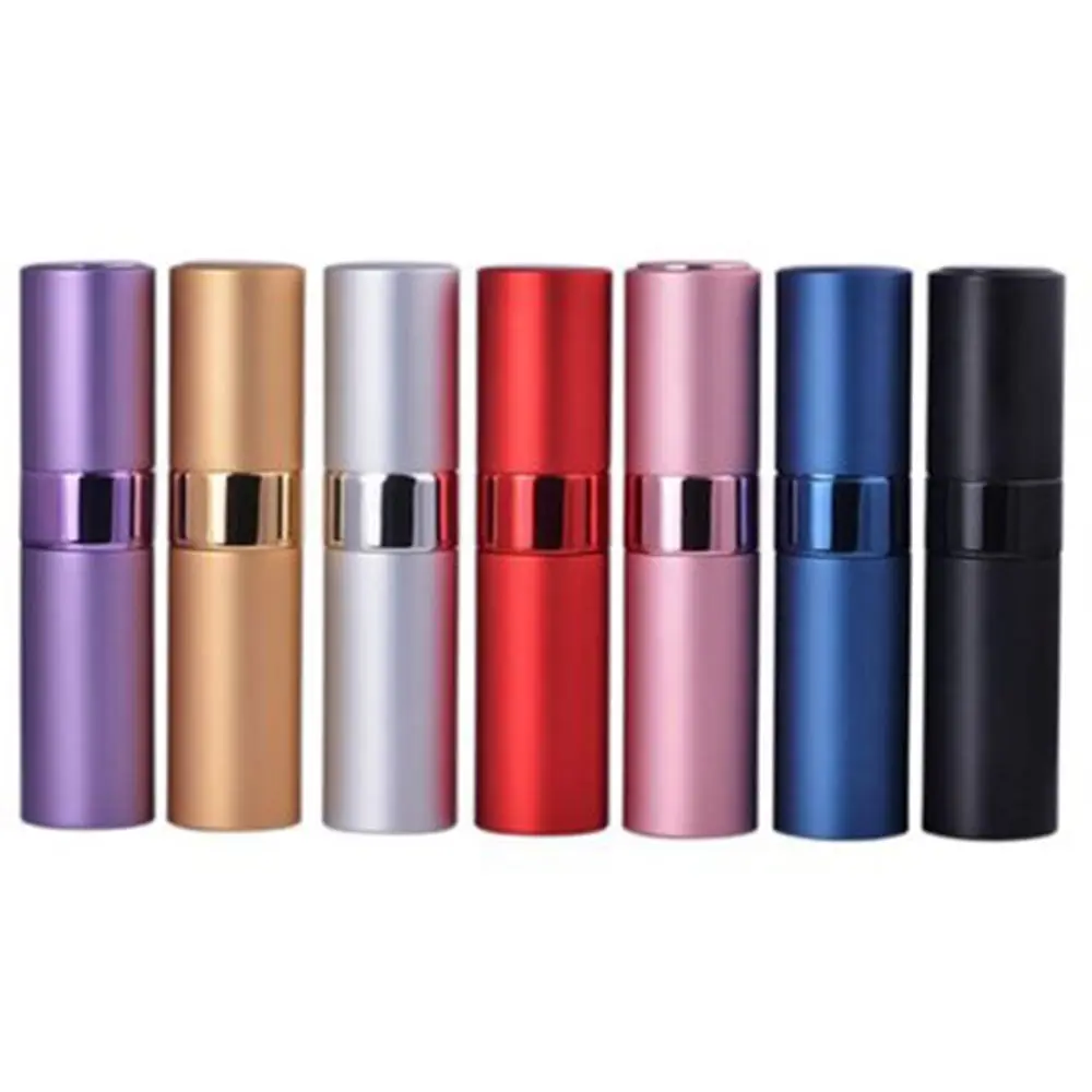 

8ML Metal Aluminum Perfume Bottle Cosmetic Spray Bottle Portable Empty Bottle Travel Sub-bottle Refillable Bottles Accessories