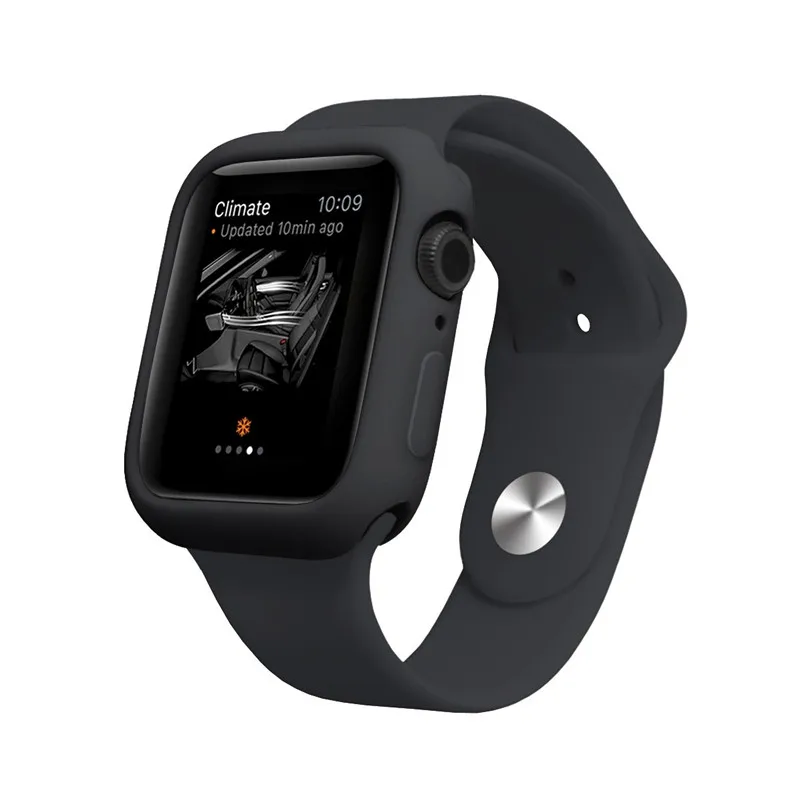 Защитный чехол Fundas для iwatch 1 2 3 4 Мягкий защитный Pulseira Apple watch i 38 42 40 44 мм