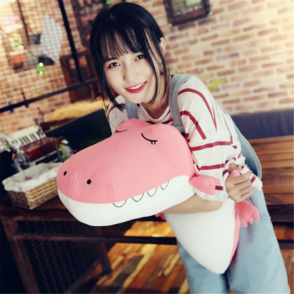 Fancytrader Lovely Cute Plush Crocodile Pillow Doll Big Soft Stuffed Alligator Animals Toys for Children 80cm 31inch1