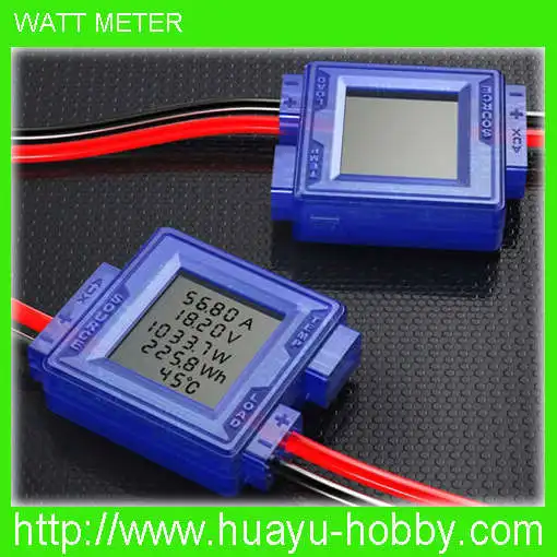 

Skyrc Multi function Watt Meter Tester DC 7.4-60V For Current Voltage Power Temperature rc Battery