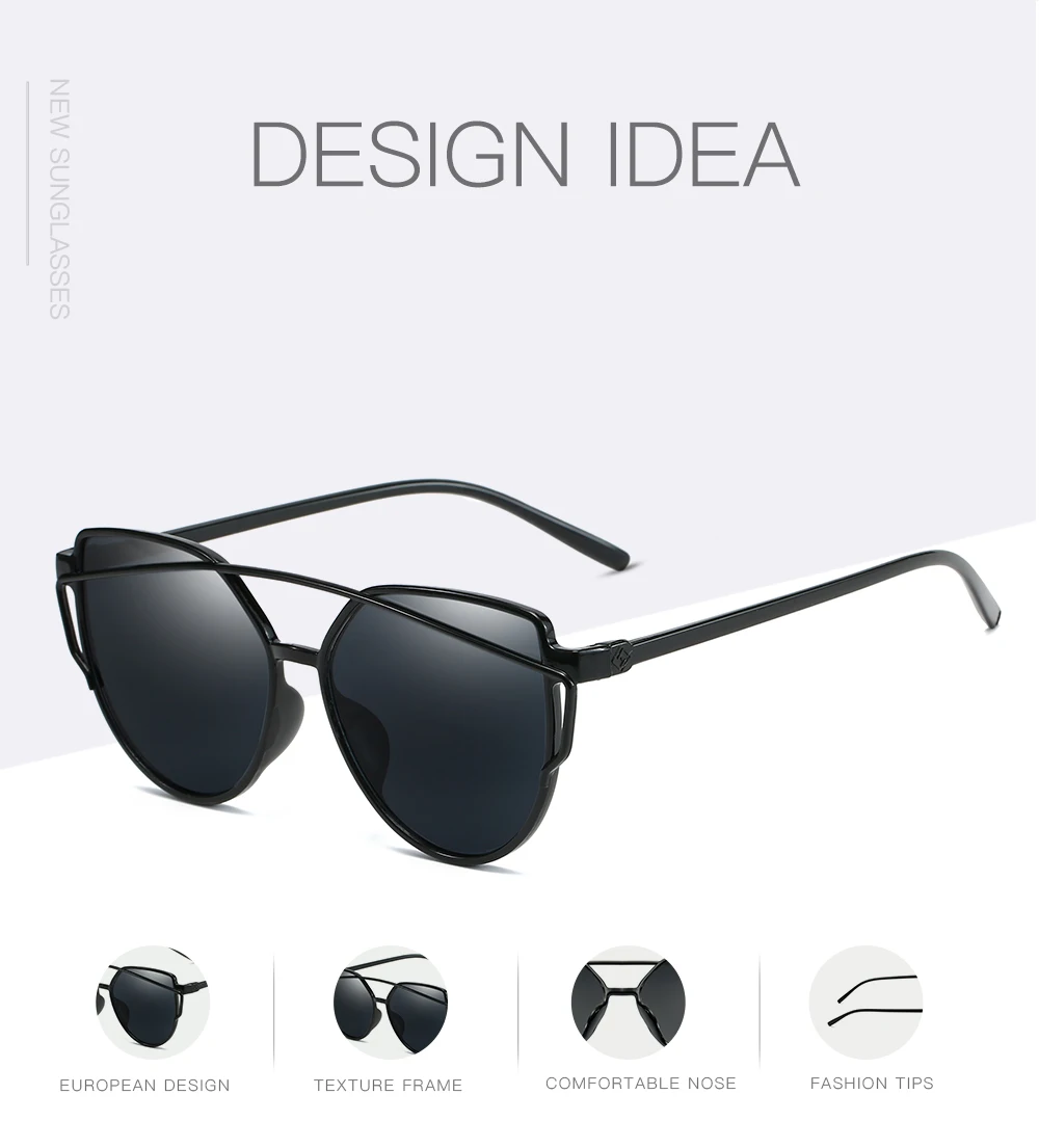 

summer designer brand UV400 sunglasses Women Eyewear classic sunglasses women femininity oculos de sol women glasses 9 colors