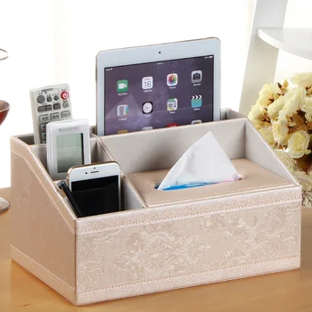 

Tissue Box Multifunction Remote Control Storage Creative Convenient Cute Home Living Room CoffeeTable Napkin Creative Box3DZJC36