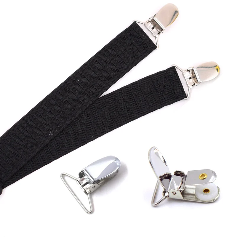 Unisex-Black-Shirt-Stays-Holder-Straight-Suspenders-Adjustable-Uniform-Business-Style-Suspender-Shirt-Garter-For-Men (2)