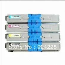 Цены от производителя! cовместимый Тонер-копировальный аппарат картридж 44469803 44469804 44469805 44469806 используется для OKI C310/330/510/530 BCMY 4 шт./лот