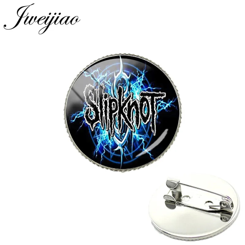 JWEIJIAO,, рок-группа, My Chemical Romance, броши, Slipknot, музыкальная группа, булавки для модных мальчиков и девочек, сумка, украшение одежды SL100 - Окраска металла: SL101