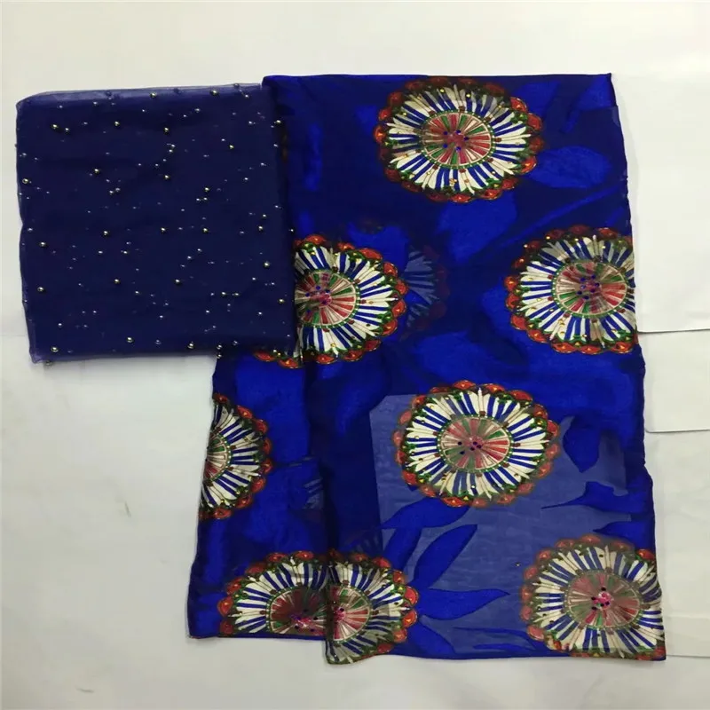 

Imitated silk fabric African fabric wholesale high quality 2018 soft silk fabric for dress African print fabrics 5 yards !LXE102