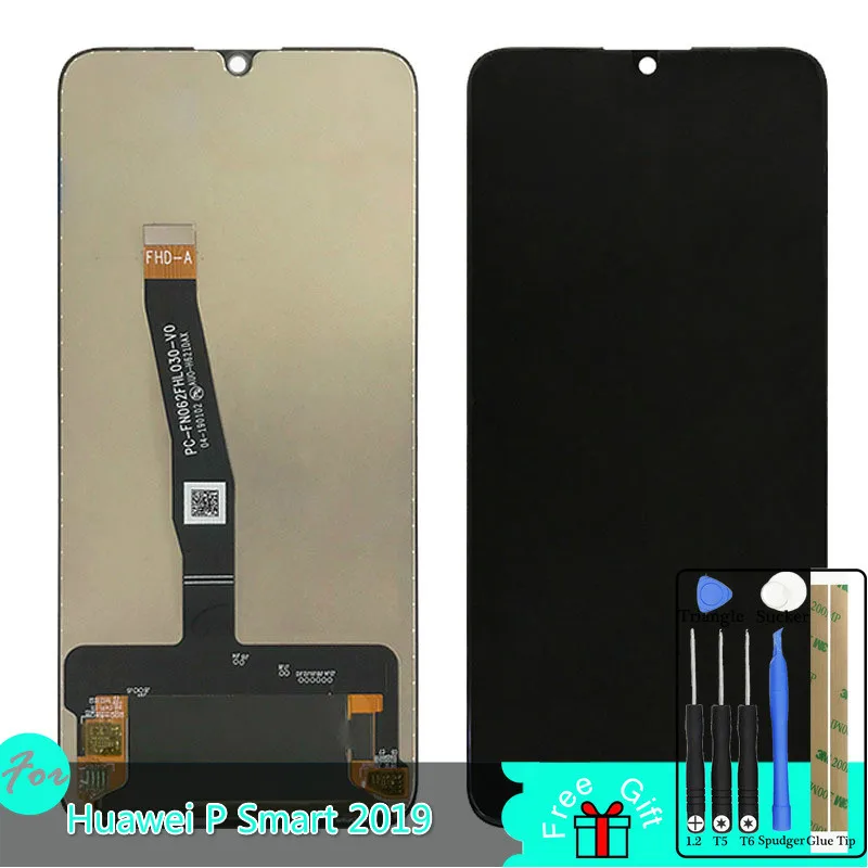 

SZMUGUA LCD For Huawei P Smart 2019 6.21 inch LCD Display Touch Screen Digitizer Assembly Screen For Huawei POT-LX1 L21 LX3