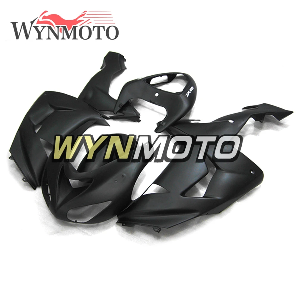 

Flat Black Complete ABS Injection Fairings For Kawasaki ZX-10R ZX10R 2006 2007 Motorbike Fairing Kits Body Frames