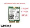 WIRCARD Dual Band Wireless AC 9560 for Intel 9560NGW 802.11ac NGFF Key E 2.4G/5G 2x2 WiFi Card Bluetooth 5.0 ► Photo 1/5