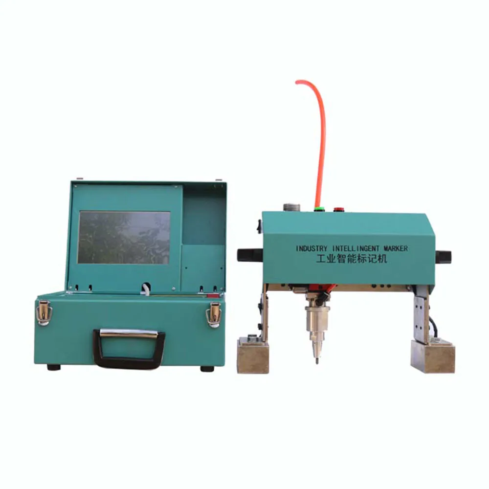  40x160mm Computer type Handheld pneumatic marking machinePortable industrial tag machinemetal engra