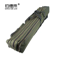 FDDL портативная Рыболовная Сумка 2/3 слой многофункциональная катушка спиннинга приманка холщевый мешок для хранения