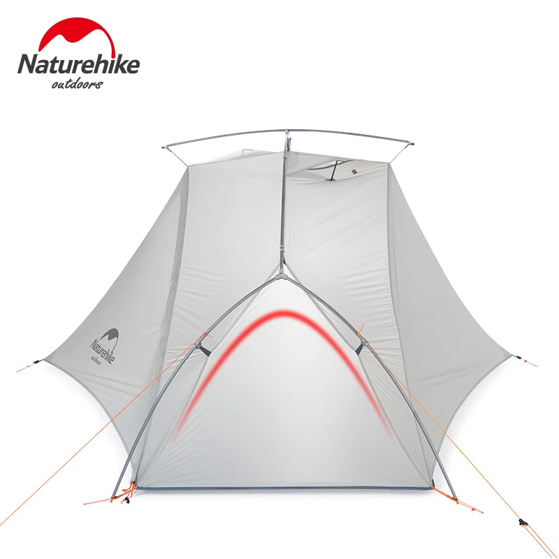 Naturehike открытый ультра легкий палатка 15D нейлон двойной y образный
