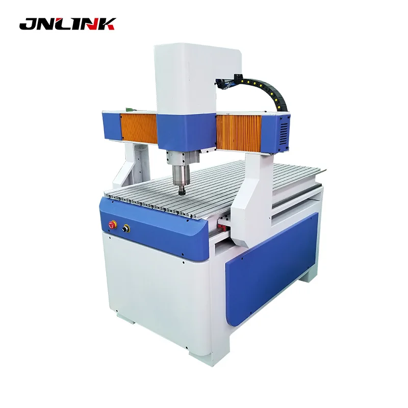 

Heavy Duty Iron Cast Frame Mini CNC Milling Machine for Aluminum Brass Wood MDF Acrylic Plywood Desktop 6090 CNC