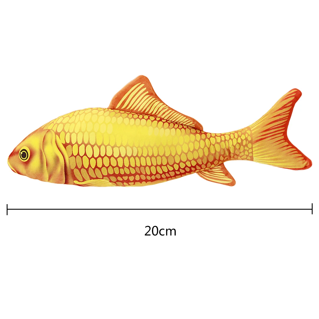 1 шт., забавная реалистичная форма рыбы, питомец, кошка, Дразнилка для котенка, имитация рыбы, играющая игрушка, кошачья мята, игрушка, подушка, кукла, 16 см, товары для домашних животных, кошек