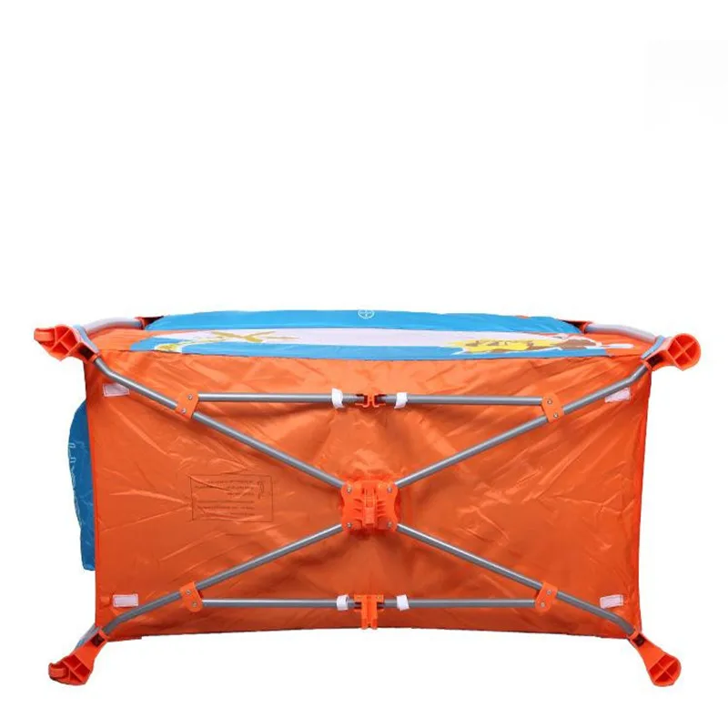  2017 Lion Pattern Baby Cribs Bed & Diaper Changing Stations Portable Foldable Playpen Crib Child Al
