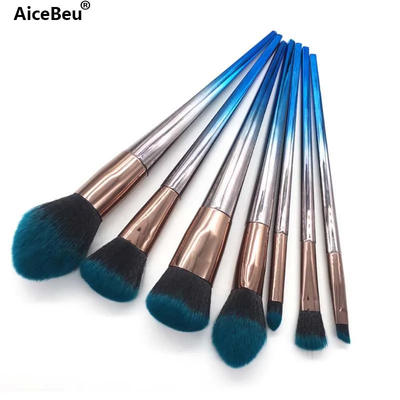 

AiceBeu 4/7pcs Gradient Makeup Brushes Foundation Eyebrow Eyeliner Cosmetic Beauty Make Up Brushes Tools Pinceis De Maquiagem