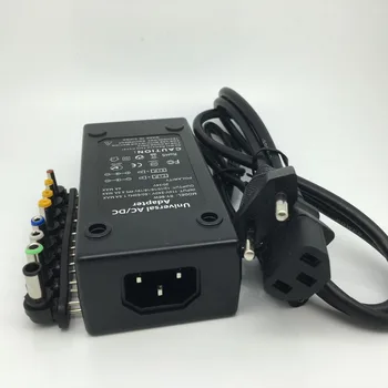 

Universal Laptop Charger Notebook Power Adapter External Chargers 96W Adjustable Voltage for HP DELL IBM Lenovo ThinkPad EU Plug
