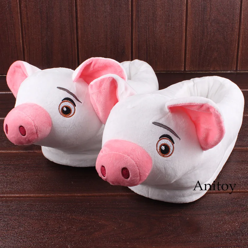 moana pig slippers