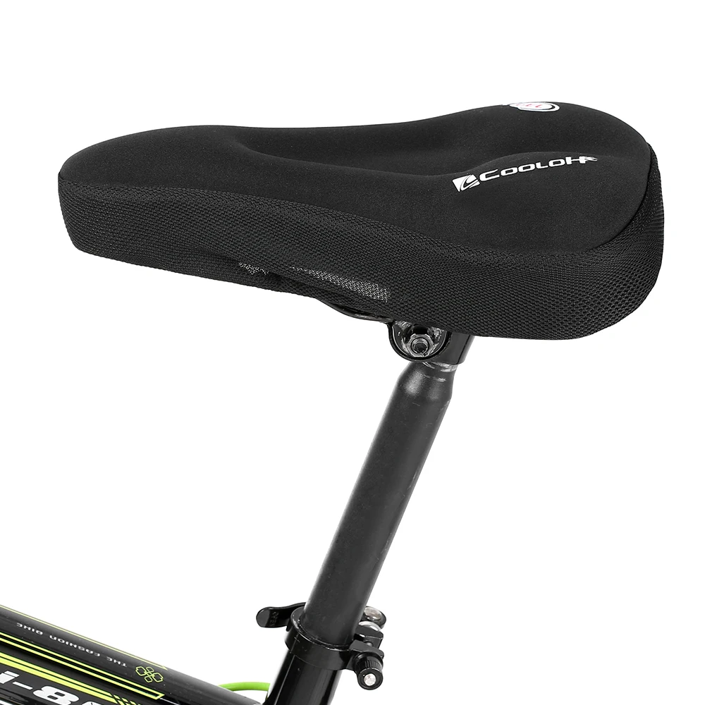 Чехол для велосипедного седла, силиконовый гелевый Чехол для велосипедного седла, эргономичный Удобный чехол для велосипедного седла, подушка для велосипедного сиденья
