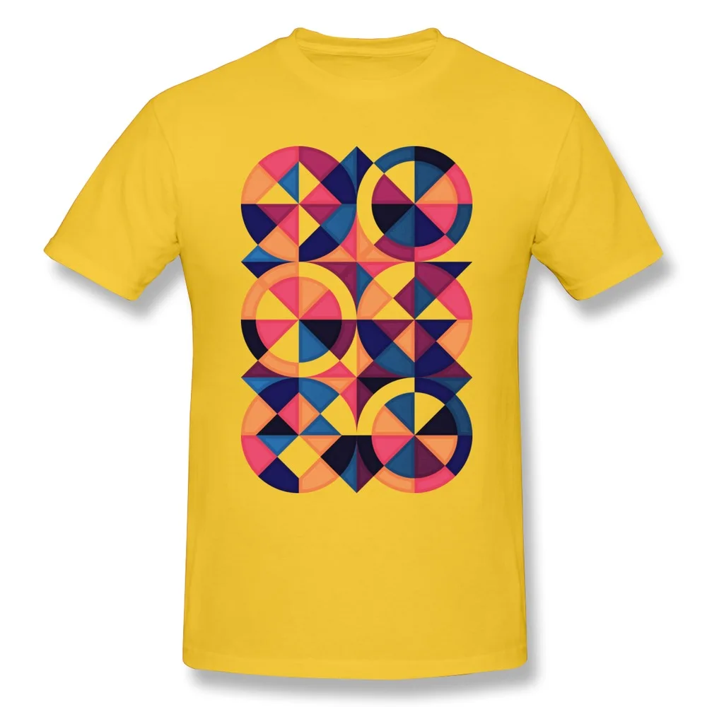 Print Solid Men Teeshirt Segments Three Cool Class T Shirts Short Sleeve | Мужская одежда