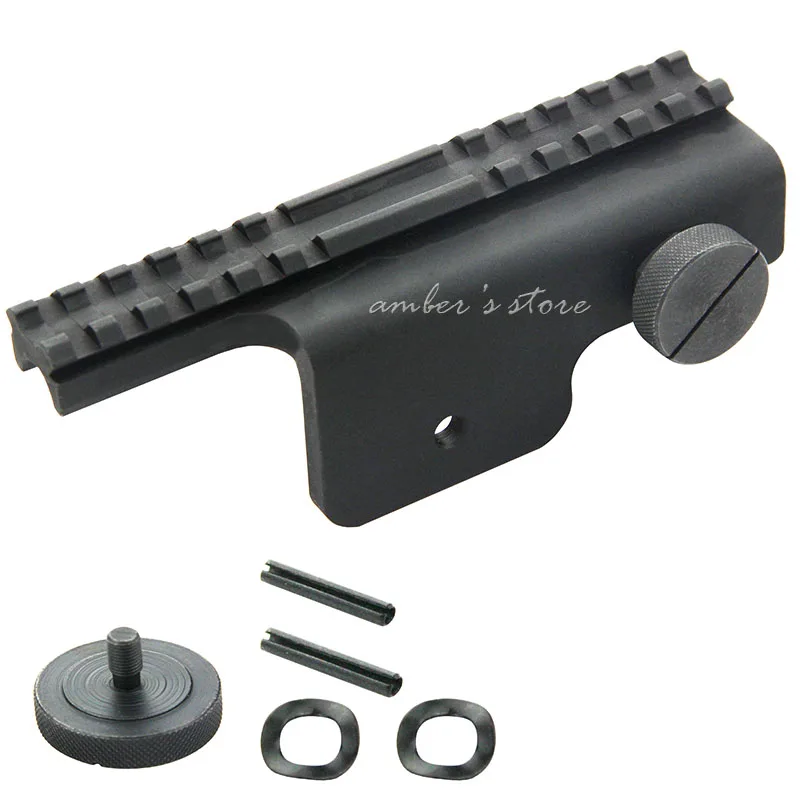 

Hunting Side Mounted Scope Rail Ruger Base Black M1A M14 Free Shipping