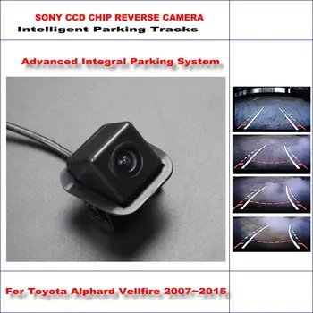 

Backup Rear Reverse Camera For Toyota Alphard Vellfire 2007~2015 / HD 860 Pixels 580 TV Lines Intelligent Parking Tracks