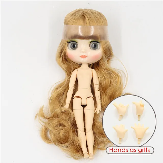 Фабрика blyth middie кукла 1/8 bjd 20 см блестящее лицо шарнирное тело милая игрушка подарок для девочки - Цвет: shiny face O