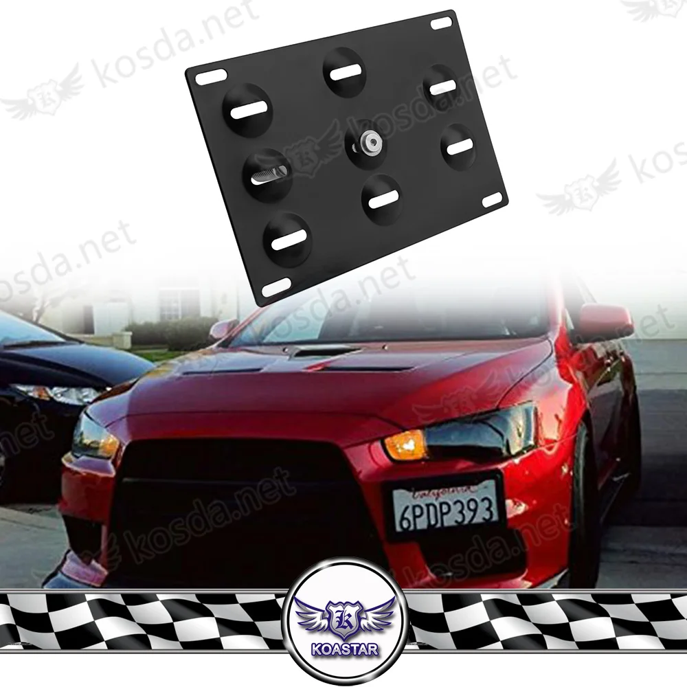 European Euro License Number Plate Holder Frame Surround Tag Bracket For USA CAR