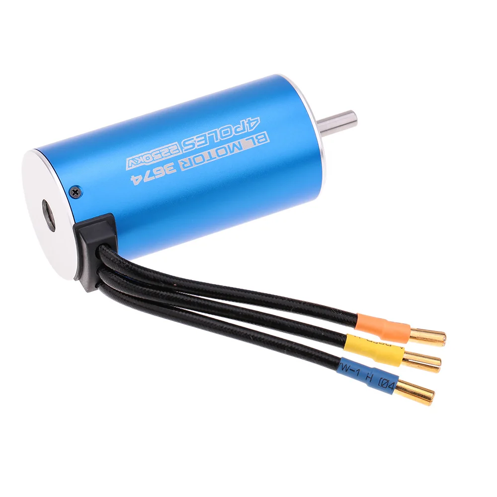 Бесщеточный двигатель 3674 2250KV 4P бесщеточный 120A Электрический контроллер скорости