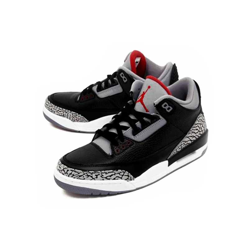 نايك الجوية الأردن 3 الأسود الاسمنت AJ3 الرجال حذاء كرة السلة الرياضة في الهواء الطلق أحذية رياضية مصمم الأحذية 2018 جديد 854262- 001 نايك الجوية الأردن 3 الأسود الاسمنت AJ3 الرجال حذاء كرة السلة الرياضة في الهواء الطلق أحذية رياضية مصمم الأحذية 2018 جديد 854262- 001