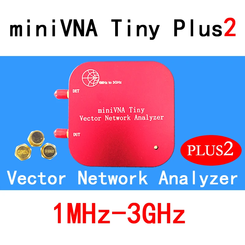 1M 3GHz Vector font b Network b font Analyzer miniVNA Tiny Plus2 VHF UHF NFC RFID
