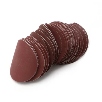 

100x 75mm Hook And Loop DA Sanding Grinding Abrasive Pad Mixed Grit Sanding Disc 3inch Sanding Paper Drop Shopping