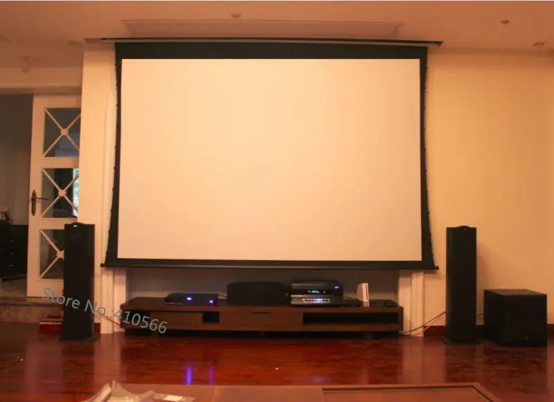 Motorized Tab-tension projection screen pic 30