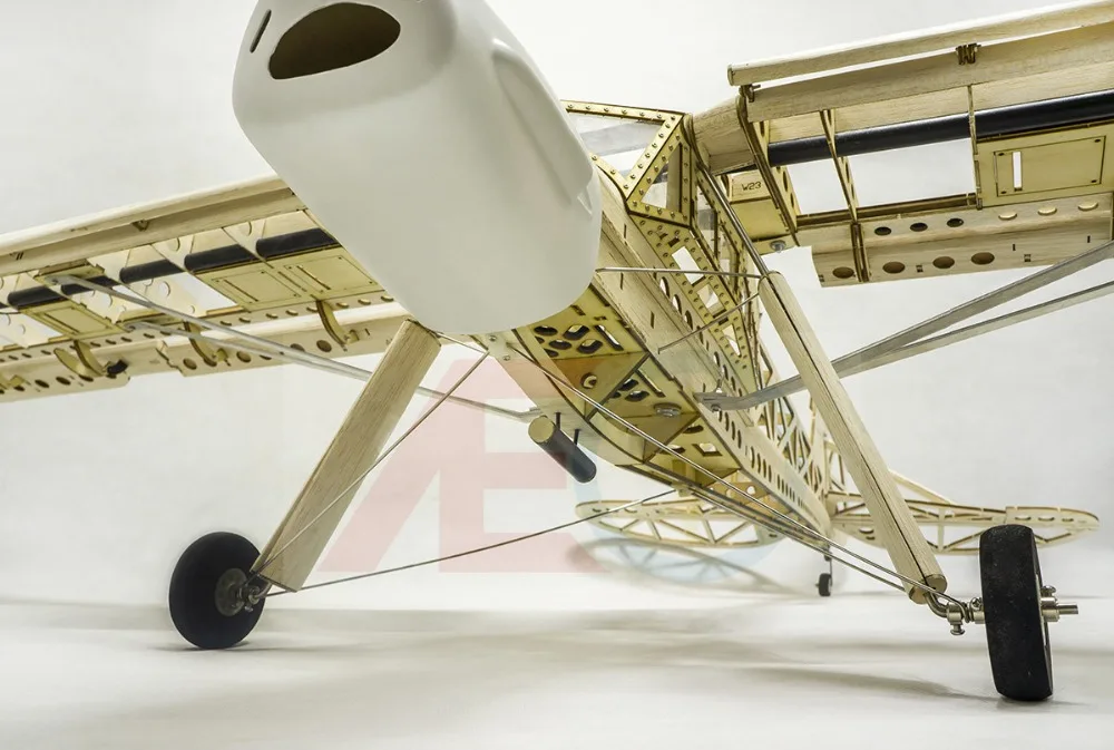 Масштаб RC Balsawood самолет лазерная резка Fieseler Fi 156 Storch 1600 мм(6") набор из пробкового дерева DIY строительные деревянные модели