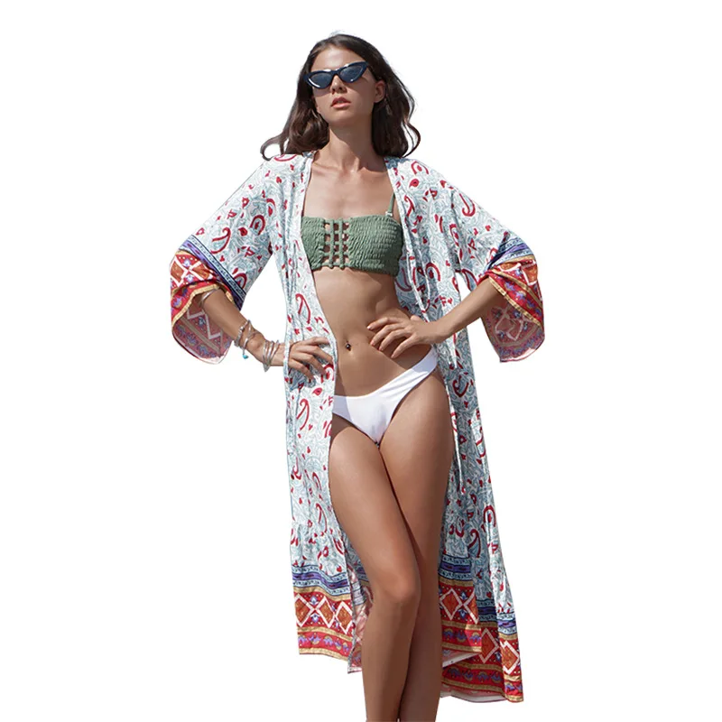 bikini with matching kimono