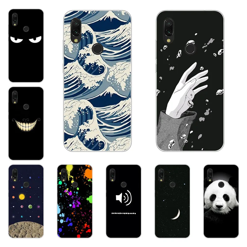 Xiaomi Redmi 7 Case Silicon Space imagine Painting Soft TPU Back Cover for Redmi7 Phone protect Bags shell |