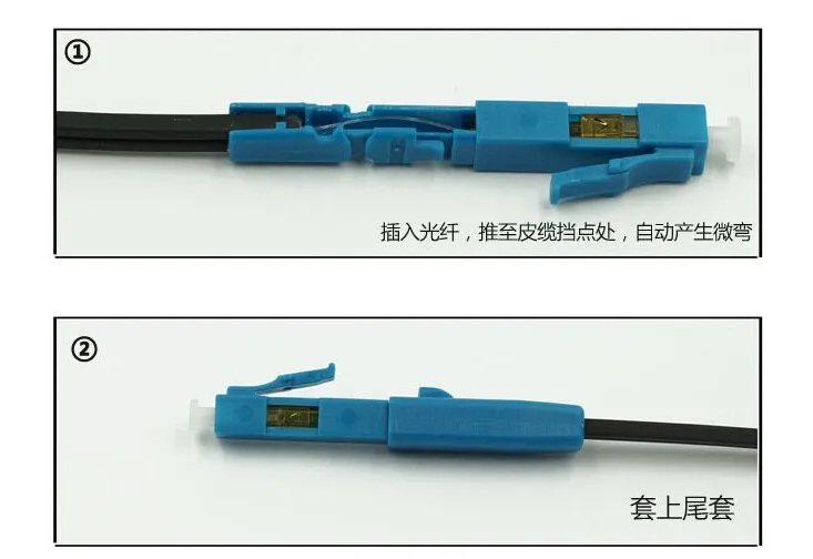 Бесплатная доставка AB76K FTTH 10 шт. один/Режим нескольких волоконно-оптические для цифровой связи LC быстрый разъем