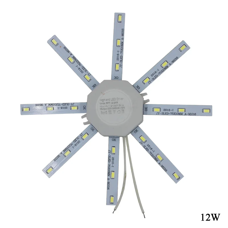 

LED Ceiling Lamp Octopus Light 12W 16W 20W 24W LED Light 5730SMD Energy Saving Expectancy LED Lamp Indoor Lighting