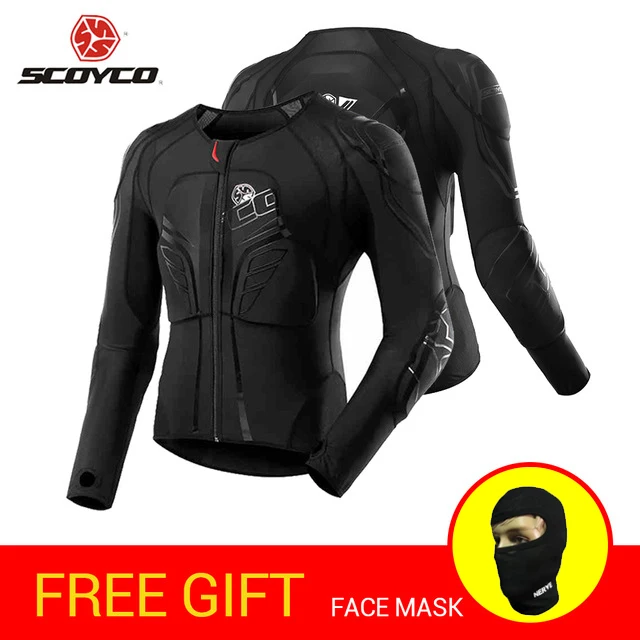 

SCOYCO Motorcycle Jacket Motocross Protection Protective Gear Motocross Armor Racing Body Armor Moto Jacket Black Moto Armor