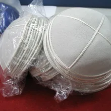 Еврейская кипа кожа замша YARMULKE KIPPAH KIPPOT Кепка с черепом